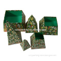 Small Christmas gift boxes, beautiful design paper gift box for Chrismas holiday gift